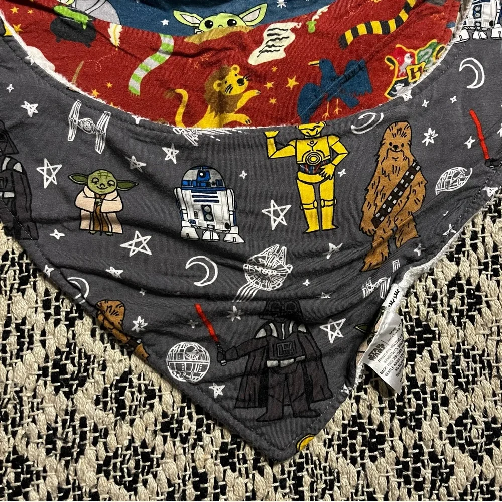 Little Sleepies Bamboo Bandana Bib Bundle of Three